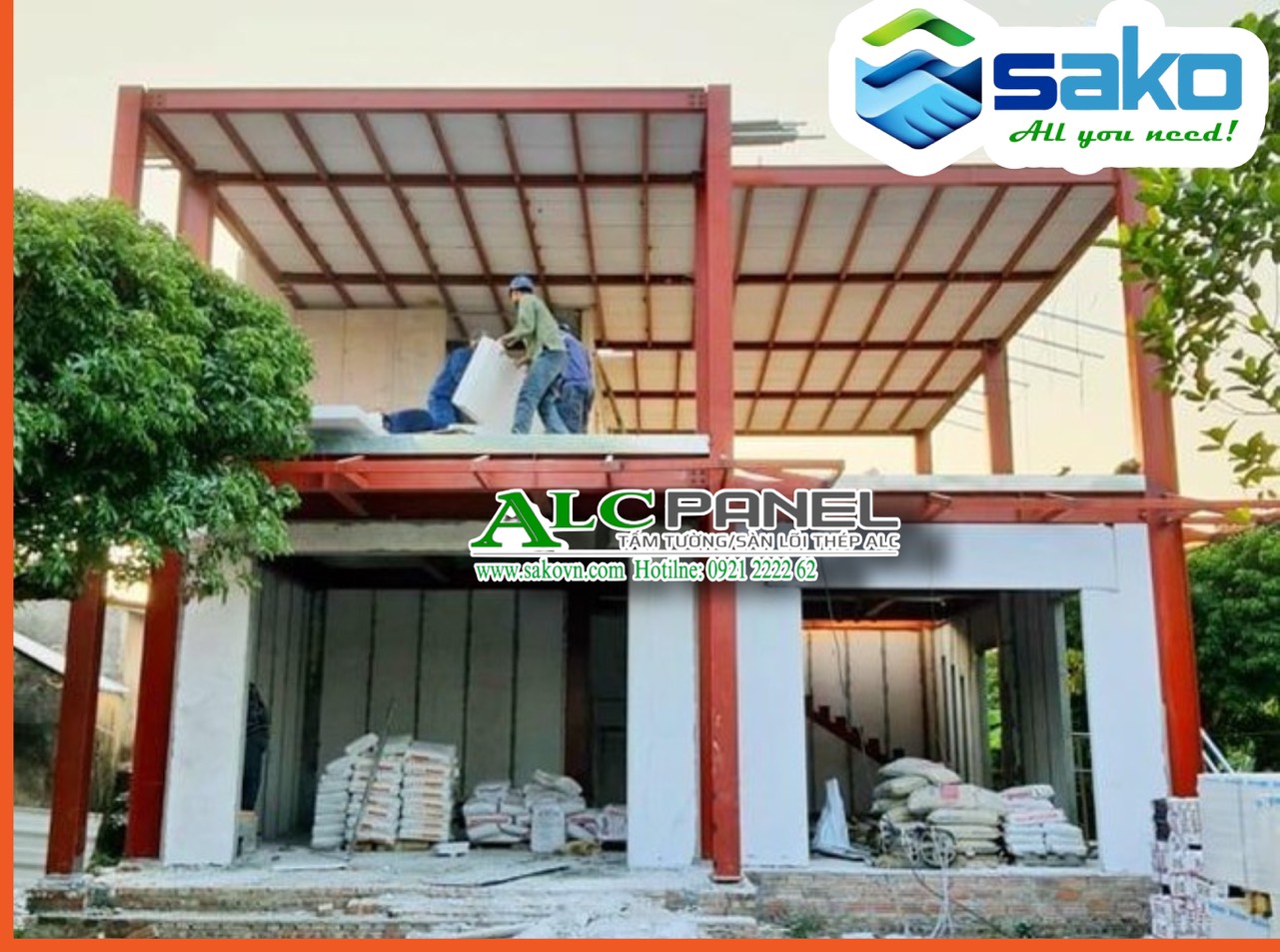 Bảng giá tấm bê tông nhẹ alc làm mái nhà